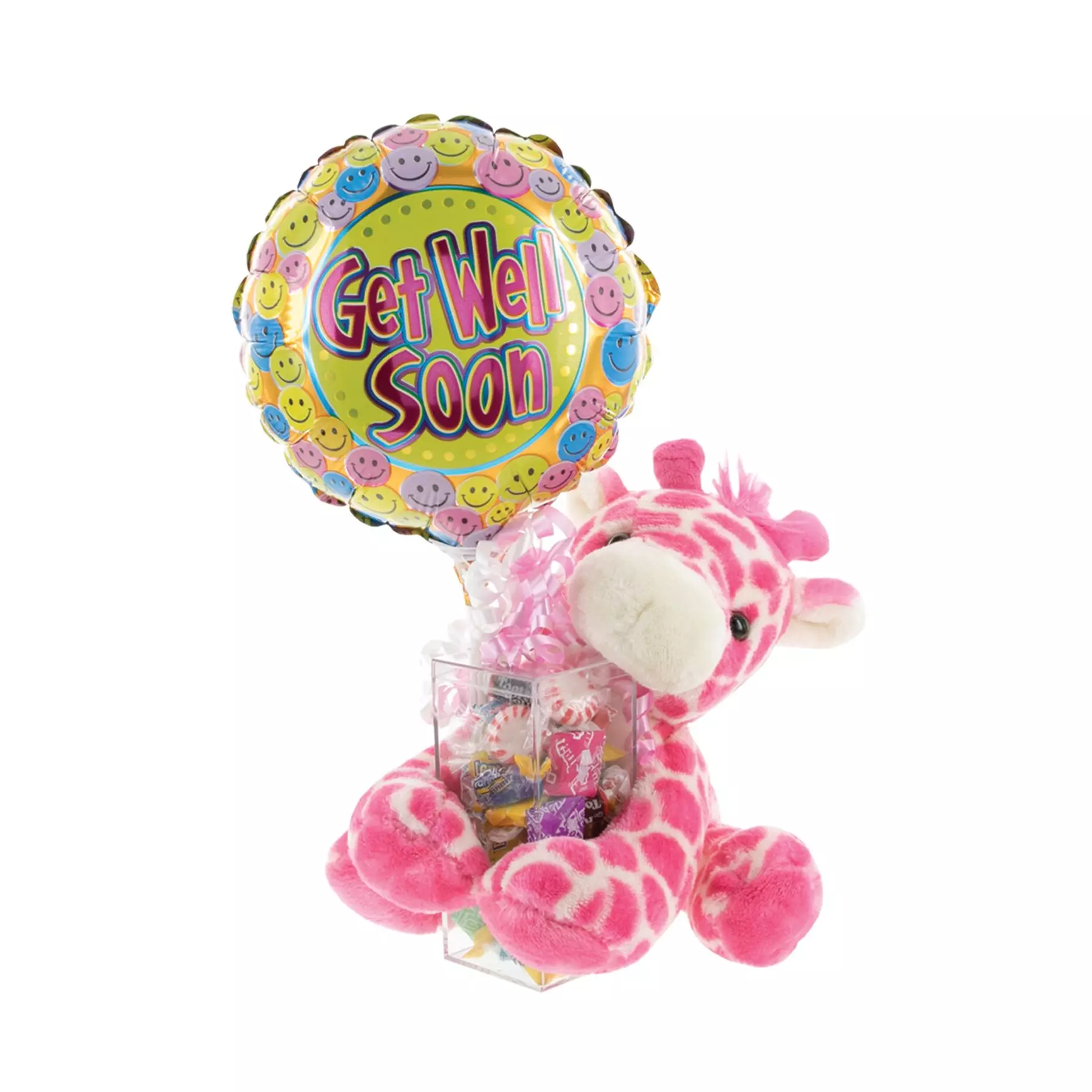 Get Well Giraffe Kelliloon – Pink