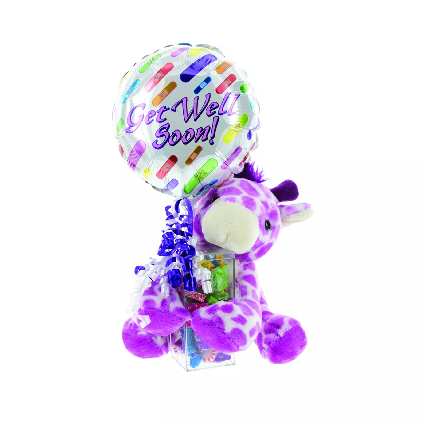 Get Well Giraffe Kelliloon – Purple