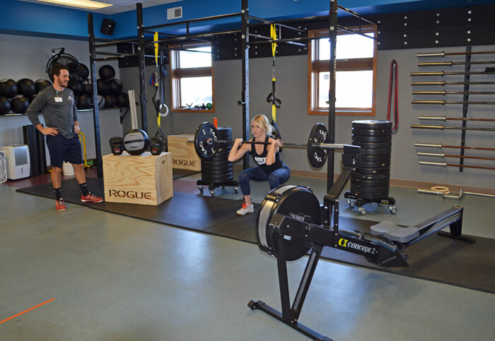 Functional Training Equipment at Aspirus' Fitness Center in Medford