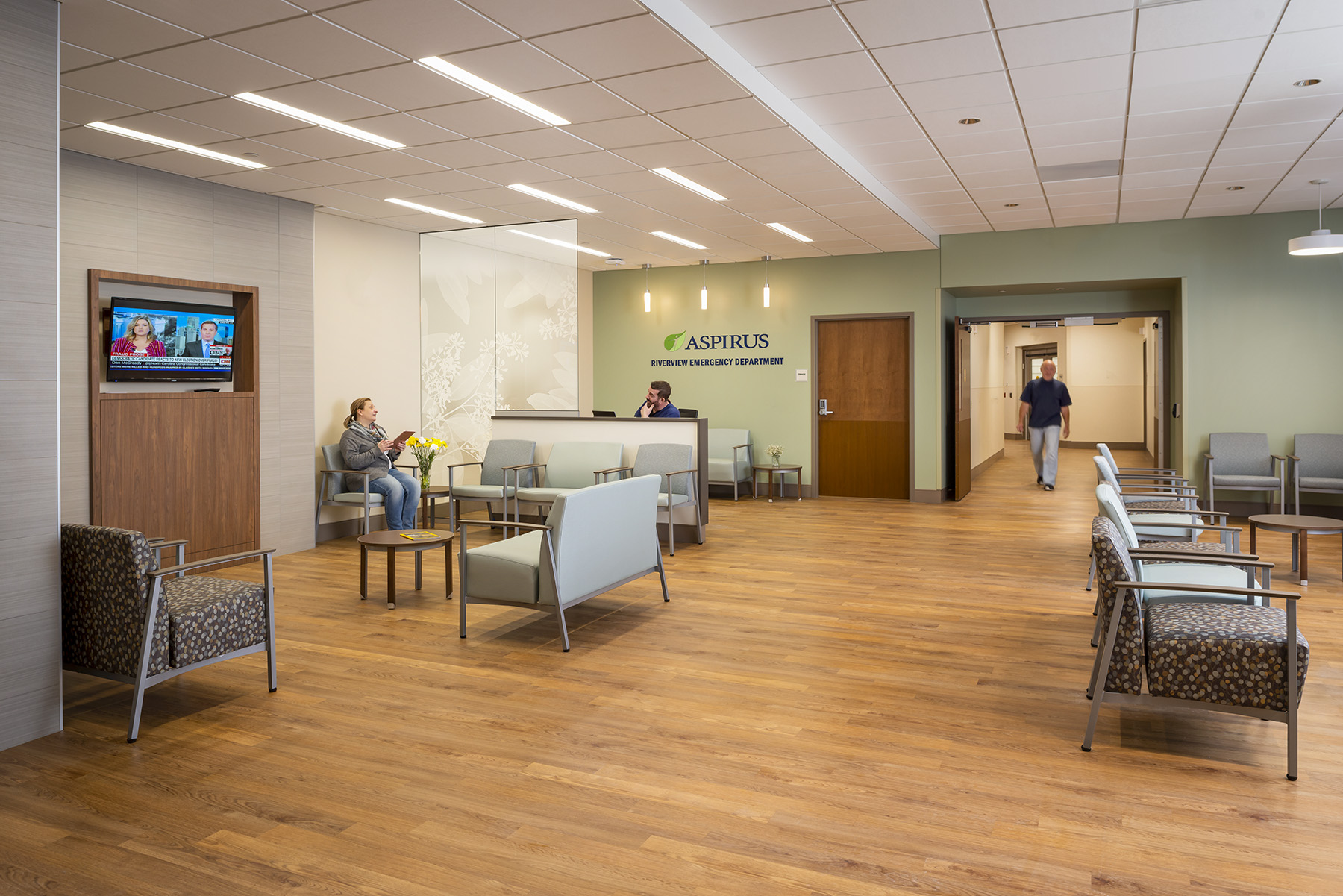 Emergency Reception/Lounge | Photo Gallery | Aspirus Health Care